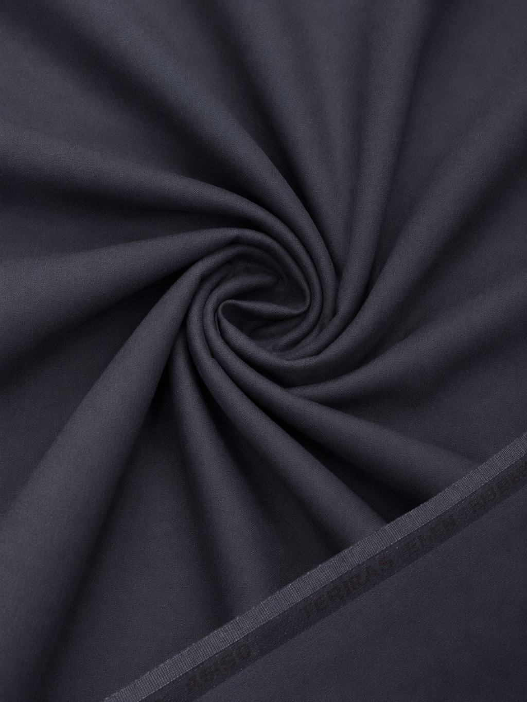 Blue stitched suit